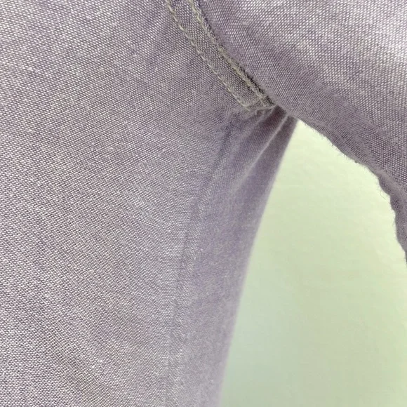 Lilac Button Down Long Sleeve - Picture 6 of 12